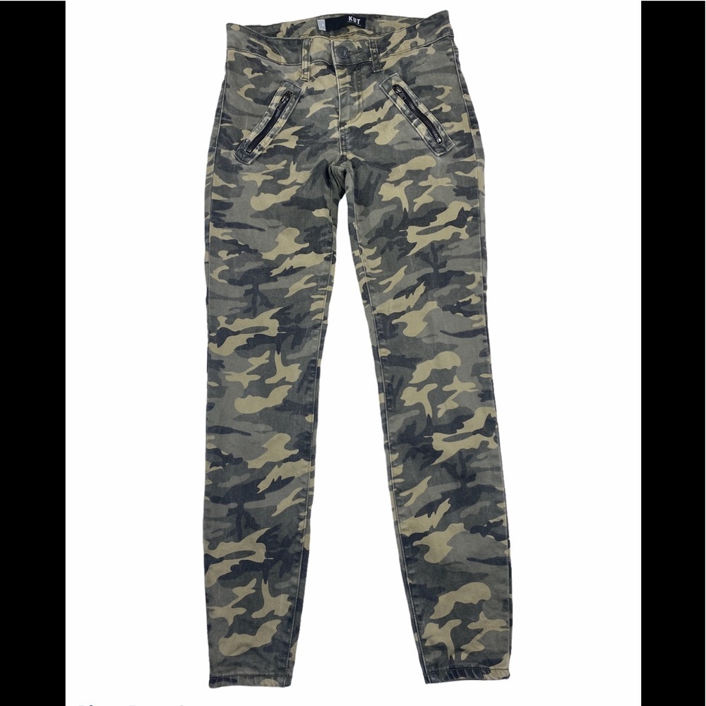 Kut from the Kloth Camo Connie Ankle Skinny Women’s Size 4